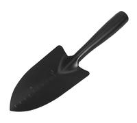 TOBBOMEY paletta per il terreno pala a vanga Setacciatore di paletta del terreno pala a mano setaccio del suolo pesante setaccio di pacciame Scoop del filtro del suolo Black