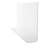 TOBBOMEY Paraspruzzi in PVC per vasca da bagno, protezione dall'acqua, bordo vasca da bagno, 30 x 5 x 17,8 cm, flessibile, resistente all'olio, per bagno e cucina