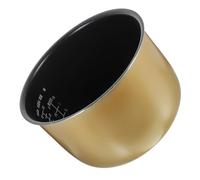 TOBBOMEY Pentola Interna in Alluminio per Cuociriso Ricambio Antiaderente per Cucina Elettrica Accessorio Sostitutivo Resistente e Conduzione Termica Rapida