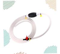 TOBBOMEY Pompa Manuale Portatile per Trasferimento Liquidi con Pompa Olio e Acqua in PVC per e Carburante per Garage e Domestico