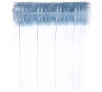 TOBBOMEY Porta a Strisce in Pvc per Cani Sportello in Plastica Trasparente 1,2mm Spessore 15x200cm, Copertura Antivento per Cuccia, Separatore Salotto e Area Animale Domestico