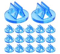 TOBBOMEY Porta Carte da Gioco da Tavolo 100 Pezzi in Plastica Blu Scuro, Supporto Rotondo per Pezzi di Gioco e Biglietti da Visita, Porta Segnaposto per Eventi, Feste e Riunioni