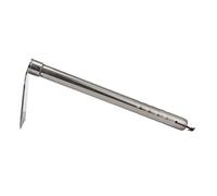 TOBBOMEY Portatile in Acciaio Inox 38,5 Cm, Attrezzo da Giardinaggio Manuale per Piantare e Zappare, Strumento Versatile per Orto, Bonsai e Giardino Domestico