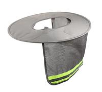 TOBBOMEY Protezione con Visiera per Casco da Accessorio Antisole Riflettente per Facile Installazione Traspirante e Raffreddante per Operai Edili e Ferroviari