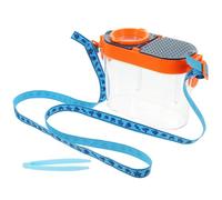 TOBBOMEY Scatola per Esplorazione Insetti Trasparente con Pinzette per Osservazione e Cattura all Aperto Strumento Educativo per Amanti della Natura