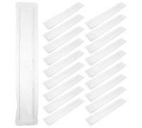 TOBBOMEY Scatola Protettiva per lancette dell'orologio da 20 Pezzi - Coperture protettive in PVC Trasparente - Scatola di immagazzinaggio per lancette dell'orologio da Parete da 10,2x1,3x0,8