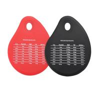 TOBBOMEY Set 2 Pezzi Tagliapasta a Goccia Scala Raschietto in Silicone Flessibile per Impasto Utensili per Dolci e Pasta Adatto per Pizza Pane e Torte