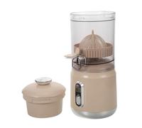 TOBBOMEY Spremiagrumi Elettrico Portatile per Agrumi con Separazione Polpa Spremiagrumi Arancione Compatto e Veloce per Pompelmi e Frutta in Viaggio