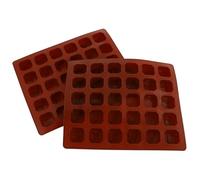 TOBBOMEY Stampo per Cubetti di Ghiaccio in Silicone a Forma di Lettere Set 2 Pezzi Vassoio per fare Ghiaccio e Stampo per Caramelle Fai da Te per Uso Domestico Bar e Ristoranti