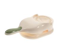 TOBBOMEY Stampo per Ravioli Cinesi Manual Materiale Sicuro Pressa per Impasto Durevole e Facile da Pulire Strumento Conveniente per Preparare Casoncelli e Pelmeni Casa Ristorante