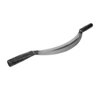 TOBBOMEY Strumento Scortecciatura in Acciaio Manganese con Manico Antiscivolo per Giardinaggio e Parco Raschietto per Rimozione Corteccia Tronchi Lama Liscia e Resistente Facile da Pulire e