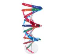 TOBBOMEY Struttura a Doppia Spirale del Dna per Didattica Scientifica, Kit di Assemblaggio Genetico Educativo per Studenti e Insegnanti, Attrezzatura per Esperimenti Biologici