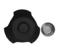 TOBBOMEY Stufa Alcool Alluminio Portatile Piccola Base per Pentola Campeggio Antivento per Picnic e Cottura Esterna Leggera e Resistente