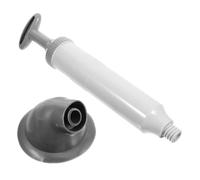 TOBBOMEY Sturalavandini a Vuoto per WC e Lavandini Utensile per Sturare Pompa a Vuoto in PVC Design Rinforzato e Maneggevole Soluzione per Ostruzioni Compatibile Diversi Scarichi