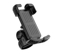 TOBBOMEY Supporto Smartphone Antiscivolo e Ammortizzato per Moto Mtb e Scooter per Manubrio Sostegno Stabile per Navigazione su Bicicletta ed Elettrica