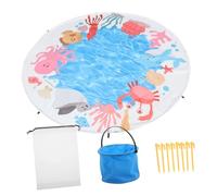 TOBBOMEY Tappetino Spiaggia Pieghevole per Antisabbia per Picnic e Piscina Stuoia Portatile per Giochi Outdoor