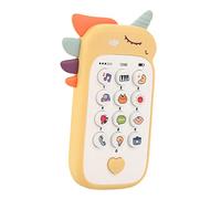 TOBBOMEY Telefono Giocattolo per Bambini E Bambine Giocattolo Sensoriale per Bambini Telefono Cellulare Giocattolo per Bambini Piccoli Senza Batteria