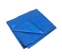 TOBBOMEY Telo per Esterni 4X3 M in PE con Occhielli in Metallo, Copertura Antipioggia per Legna da Ardere, Telo Parasole per Patio e Giardino, Protezione UV Resistente alle Intemperie