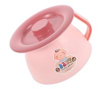 TOBBOMEY Vasino Portatile per con Coperchio Antileak Rosa Riduttore Wc per Piccoli Orinatoio da Viaggio Leggero per Emergenze Bagno Casa e Auto Secchio Wc da Campeggio Ergonomico per