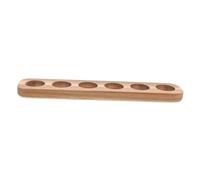 TOBBOMEY Vassoio Per Uova in Legno Solido Porta Uova Di Gallina 6 Scomparti Portauova in Legno Resistente Design Semplice Per Cucina e Conservazione Domestica