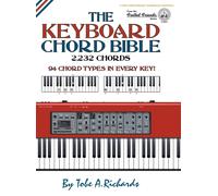Tobe a Richards The Keyboard Chord Bible (Copertina rigida) Fretted Friends