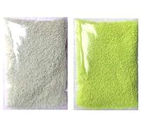 ToBe-U 120G Sabbia Fluorescente Si Illuminano al Buio pigmento Luminoso di Ghiaia Neon di Colore dipinge Il Grano Particelle di Polvere Leggera fotoluminescente per Artigianato Decorativo Fai-da-Te