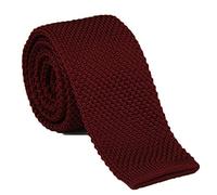 ToBe-U - Cravatta - Uomo Style 1-wine Red Taglia unica