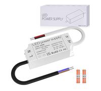 TobeBright LED Trafo 12V 30W Mini LED Tranformator, IP67 Wasserdicht LED Trafo 230V auf 12V 2.5A Netzteil AC zu DC für Indoor/Outdoor, für LED Strip