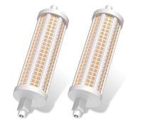 TobeBright R7S LED 118mm 30w Dimmerabile Lampadina Lineare J118 Equivalente a 210W Lampadina Alogena Bianco Freddo 6000K 2100lm R7s LED Luce Lineare per Soggiorno, Balcone, Ufficio, Hotel, ecc(2Pcs)