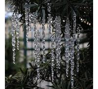 ToBeIT Chrismtas Tree Icicles 25pcs Icicles Ornament