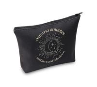 TOBGBE Astarion Game Inspired Zipper Makeup Bag per gli amanti del gioco Astarion High Elf Gift BG3 Astarion Fan Merchandise, Aeterna Borsa-py1, MB