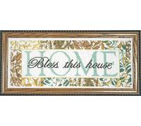 Tobin Design Works Crafts 14 Count benedici Questa casa Kit Punto Croce, 7 da 45,7 cm