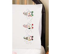 Tobin Design Works Crafts Coppia di federe per cuscino da ricamo, 50,8 x 76,2 cm, motivo: gnomi