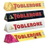 Toblerone Ultimate 4 Pack - 360g Each - Milk Chocolate, Fruit & Nut, White Chocolate & Dark Chocolate