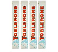 Toblerone White, Giant Limited Edition, 4 pezzi con ogni 360 grammi, Svizzera