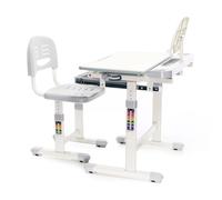 Toboli Scrivania per bambini Inclinazione/altezza regolabili Con sedia lampada