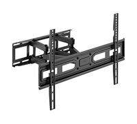 Toboli Supporto TV a Parete, Staffa snodabile per schermi 37-80", Girevole a 120°