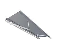 Toboli Tenda da sole con bracci a snodo e protezione UV 3,5x3 m Antracite Montaggio a parete Balcone