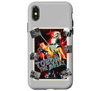 Tobor il grande robot fantascientifico classico Custodia per iPhone X/XS