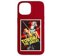 Tobor il grande robot Vintage Fantascienza Custodia per iPhone 15
