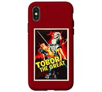 Tobor il grande robot Vintage Fantascienza Custodia per iPhone X/XS