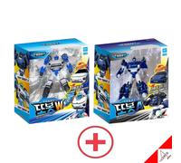 TOBOT 2025 Smart Tobot W + Tobot A Medium Size Transformer Robot Auto Figure Toy