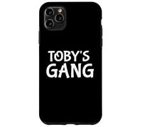 Toby's Gang First Name Toby Bachelor Party Wedding Custodia per iPhone 11 Pro Max