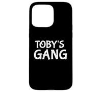 Toby's Gang First Name Toby Bachelor Party Wedding Custodia per iPhone 15 Pro Max