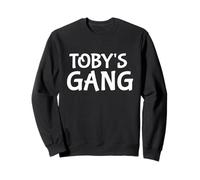 Toby's Gang First Name Toby Bachelor Party Wedding Felpa