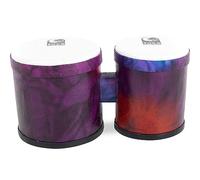 Toca Set di Bongos Serie Freestyle TF2B-WP - 5" e 6" Altezza 6" Caldaia in PVC Woodstock Purple