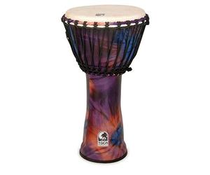 TOCA Djembe 10" Freestyle Rope Tuned Woodstock Purple SFDJ-10WP