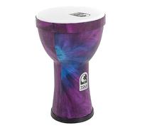 TOCA Doumbek Freestyle 2 Drum (fusto in PVC resistente alle intemperie con altezza di 10", sempre perfettamente accordato, ideale per l'educazione e la terapia, diametro: 6"), Woodstock Purple