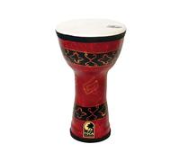 TOCA Doumbek Freestyle Drum (ottimale per cerchi di tamburi, asili e applicazioni terapeutiche, design sintetico robusto, leggero e facile da trasportare, dimensioni: 9"), Bali Red