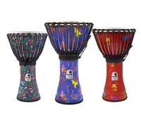 Toca Freestyle Colorsound 7" Sarong Djembe Set OF 4 TFCDJ-7SPK